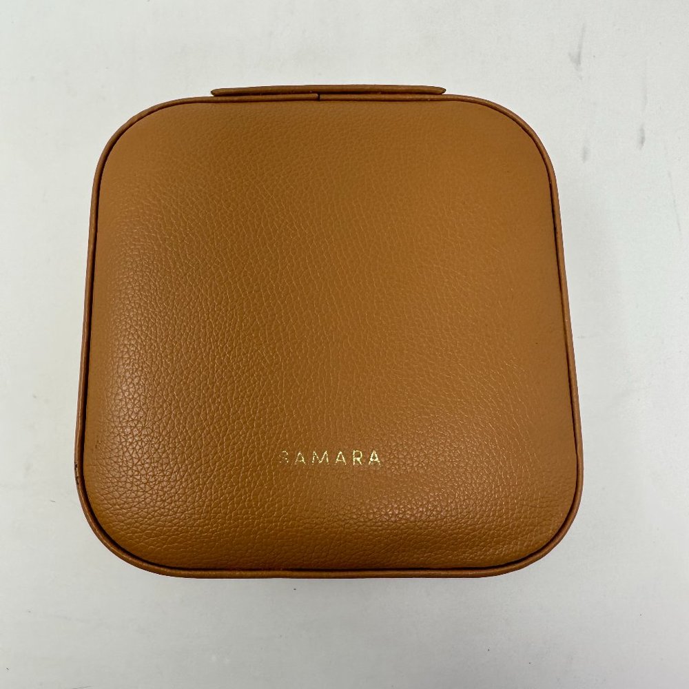 SAMARA Vegan Leather Travel Jewelry Box